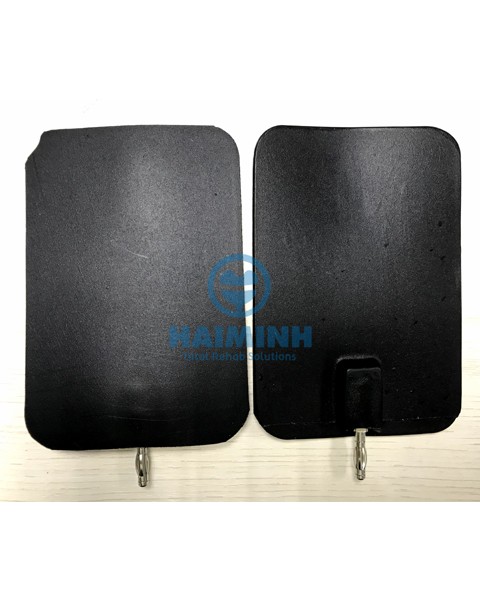 Điện cực cao su chì dùng cho máy điện xung kích thước 8cmx12cm